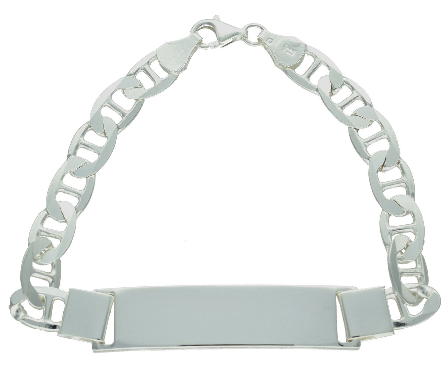 Bransoleta srebrna 925 gucci 7,8 mm z blaszką DIA-BRA-11508-925 7,8mm.jpg